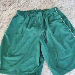 Nike Green dri fit shorts xxl